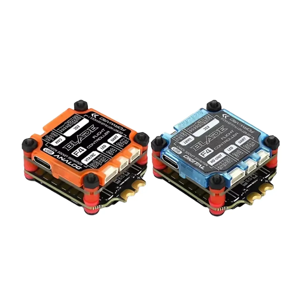 AvaCoreRUSHFPV  New RUSH BLADE F405 Stack F405 Flight Controller with 50A Sport F4 ESC 128K for RC FPV Freestyle Drone