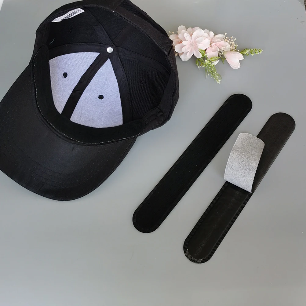 20pcs Disposable Sweat Absorbing Hat Pads Non-Woven Fabric Breathable Adhesive Collar Sweat Pads Quick-Dry Sweatbands For