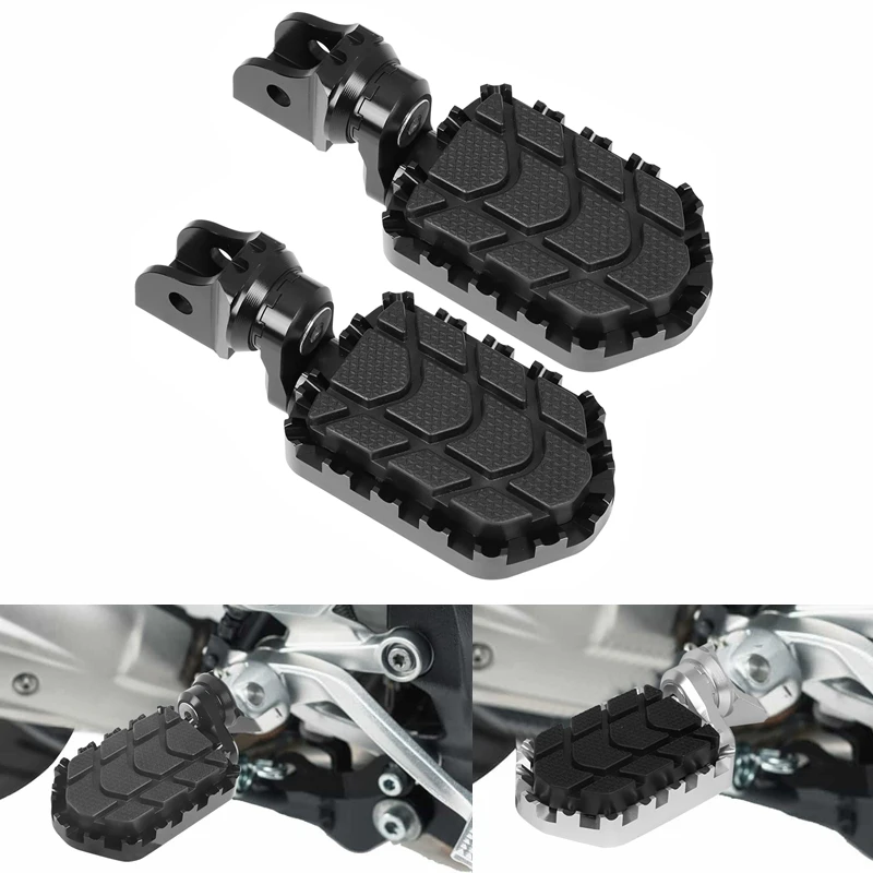 Footrests Footpegs For BMW R1200GS R1250GS R1200 R1250 GS LC ADV 2013-2023 Foot Rests Foot Pegs S1000XR F750GS F850GS Adventure