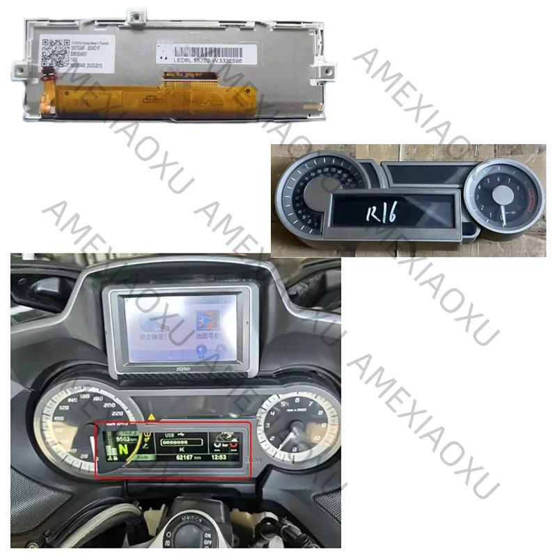 5.7 INCH LCD Screen Display Panel Motorcycle Speed LCD For BMW K1600 B /K1600 GTL /K1600 GTL R1250 RT AMEXIAOXU