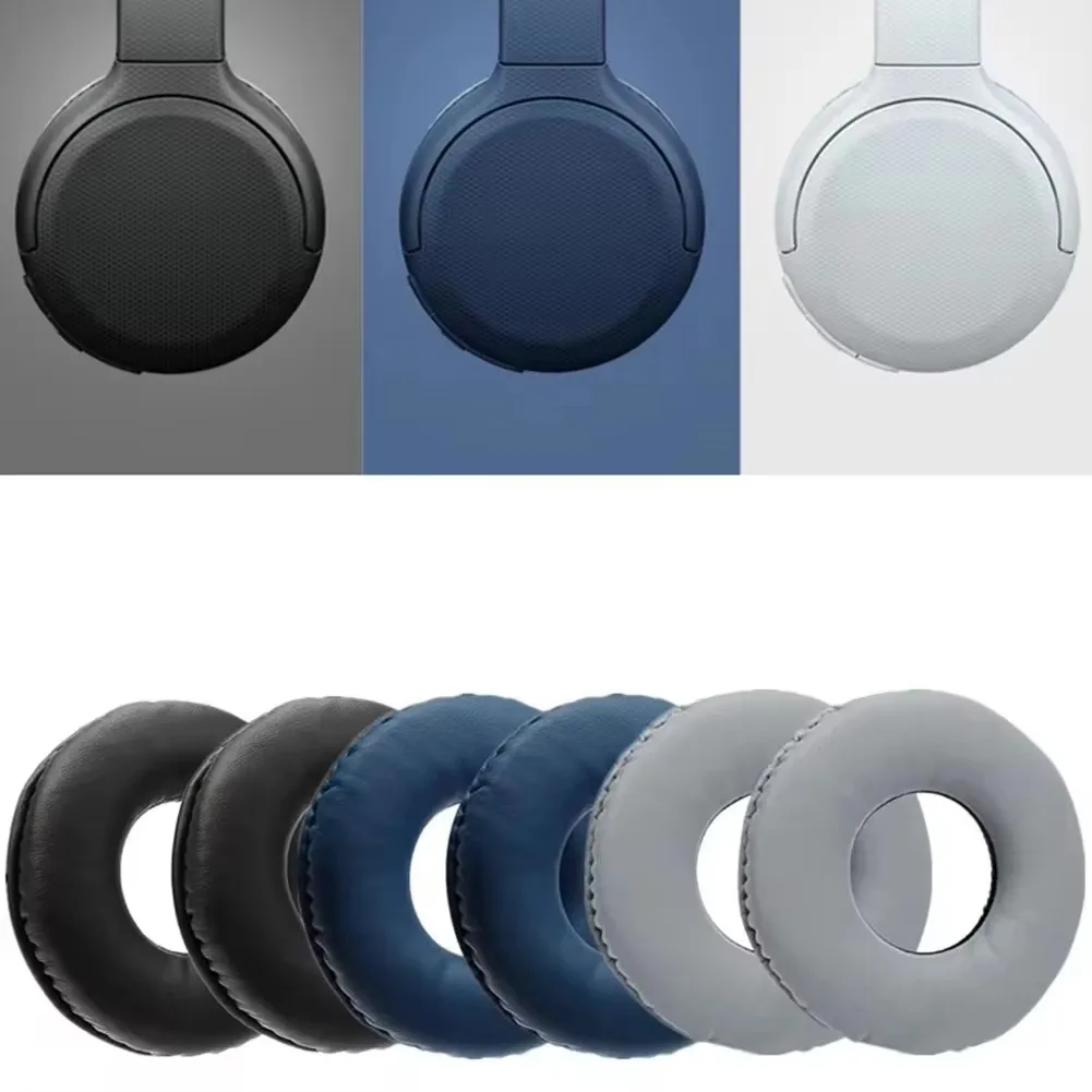 For Sony WH-CH500 CH510 ZX330BT 310 110 V250 Headphone Replacement Pads High Quality Memory Foam Pads-Circular diameter 70mm