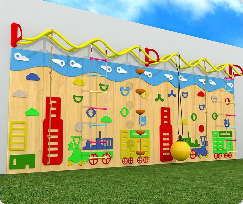 Climbing Games Bouldering Wall Creative Recreational Systems Playground Equipment Climbing Playground for Children Xiaowoniu
