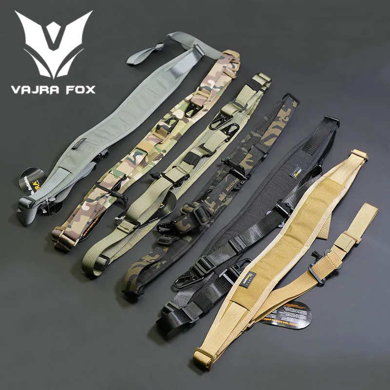 Tactical Rifle Quick Release Sling Strap Gun 2/1 Point Replace QD Sling Airsoft Adjustable Shoulder Strap Gun Accessory