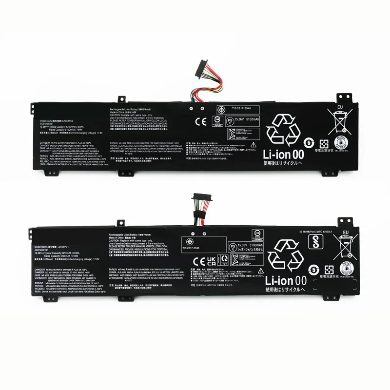 15.36V 80Wh Battery L20C4PC1 L20D4PC1 L20M4PC1 For Lenovo Legion 5 Pro-16ACH6 5-15ITH6H 5-15ACH6 7-16ITHg6 R9000P  R7000P 2021