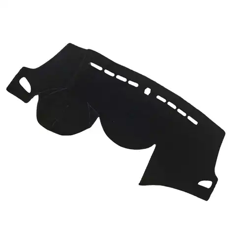 Imagen 2 del producto Cubierta para salpicadero, alfombrilla antideslizante para Hyundai i30 2012 2013 2014 2015 2016 2017 LHD, poliéster negro