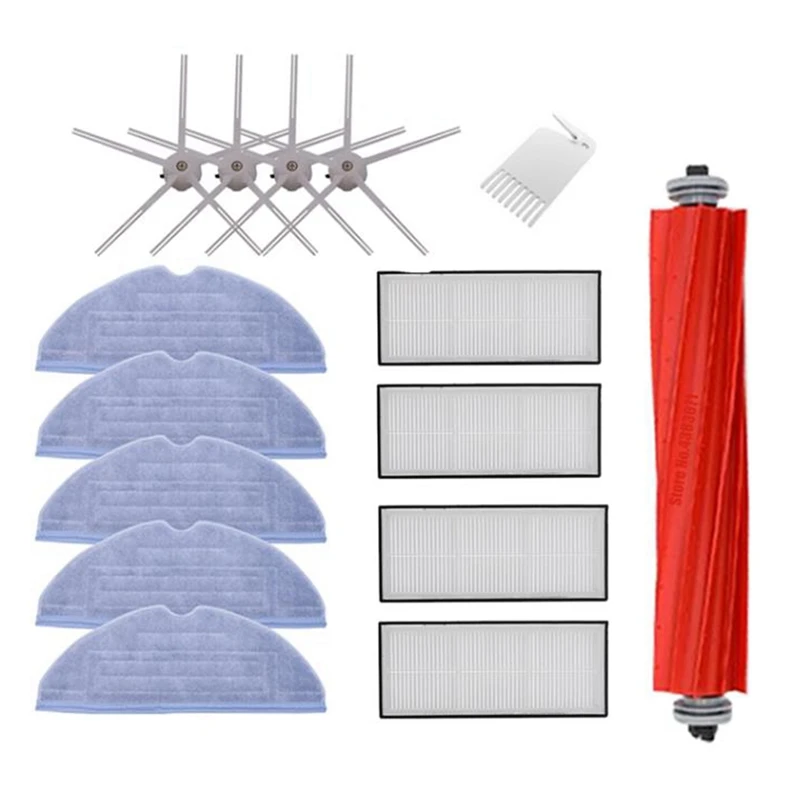 

Main Brush Hepa Filter Mopping Cloth Accessories For Xiaomi Roborock S7 T7S T7 Plus T7S Plus Mopping Cloth Spare Parts