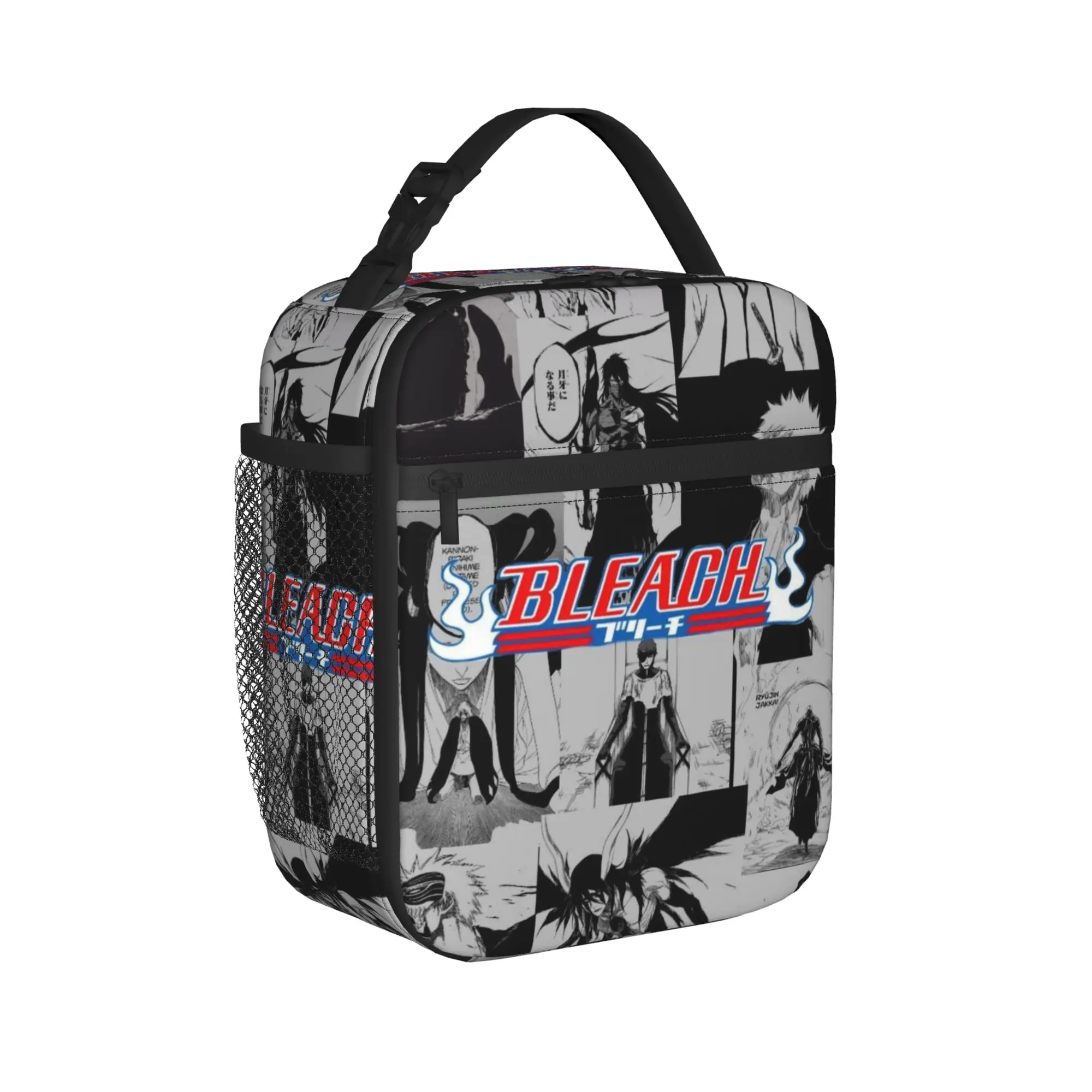Insulated Lunch Box Bleached Manga Kurosakis Merch  Lunch Container Fashion Cooler Thermal Lunch Box For Picnic
