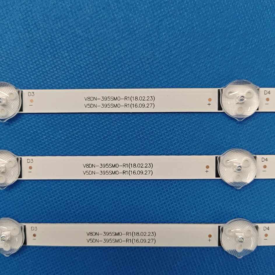 3Pcs Lampu Latar LED Strip untuk Sa Msung UE40J5200AW UE40J5200 V5DN-395SM0-R2 R3 BN96-37622A LM41-00144A 00121X 2015 SVS39.5 FCOM