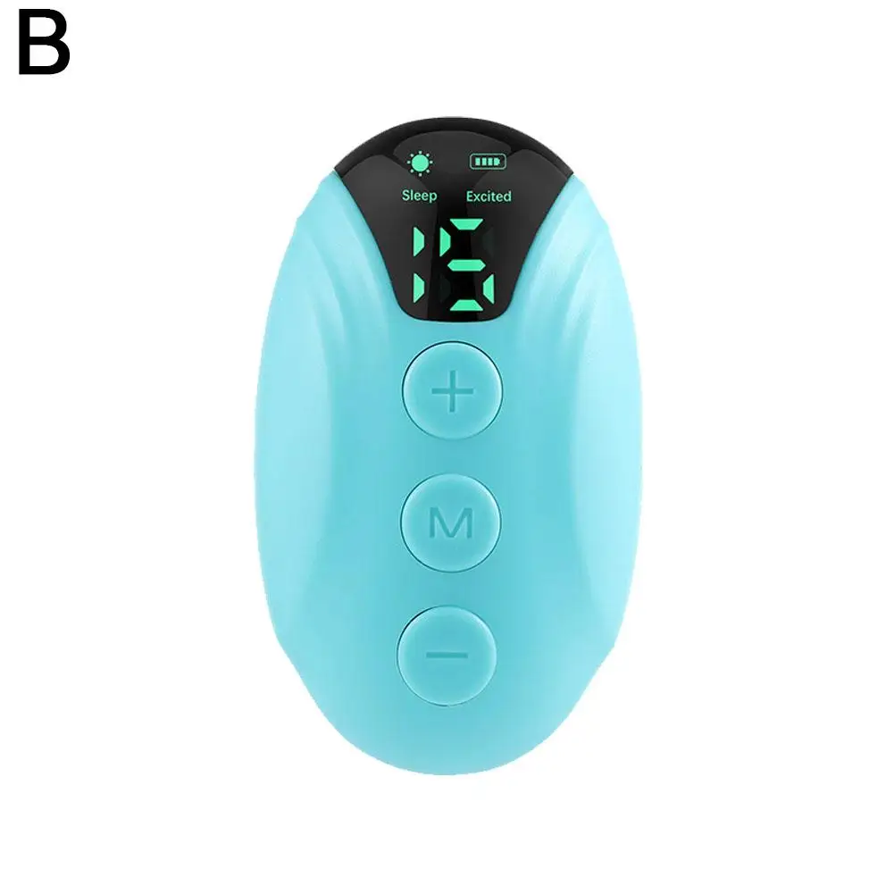 NEW Handheld Sleep Aid Micro-Current EMS Pulse Device Relief Insomnia Stress Hypnosis Pressure Anxiety Eliminate Mental Rel V1W1