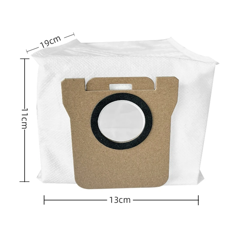 12 Pcs Dust Bag For Xiaomi Mijia Omni 1S X10+ Robot Vacuum Cleaner Replacement Spare Parts Accessories