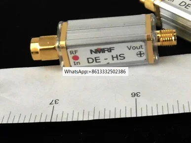 

High sensitivity broadband microwave coaxial RF detector, 0.01~3ghz (9ghz)