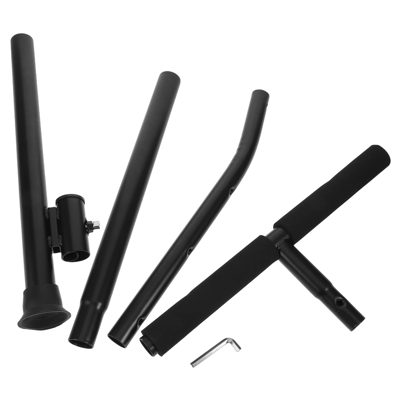 

1Set Trampoline Handle Bar Fitness Metal -Shaped Handrail Replacement Indoor Adults Exercise Accessory