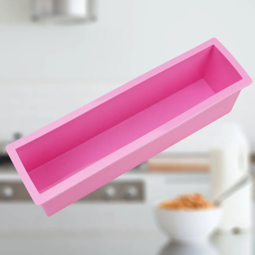 

Small Size Flexible Rectangular Soap Mold Silicone DIY Loaf Cake Mold Non Stick Easy Demould Soap Tools Supplies