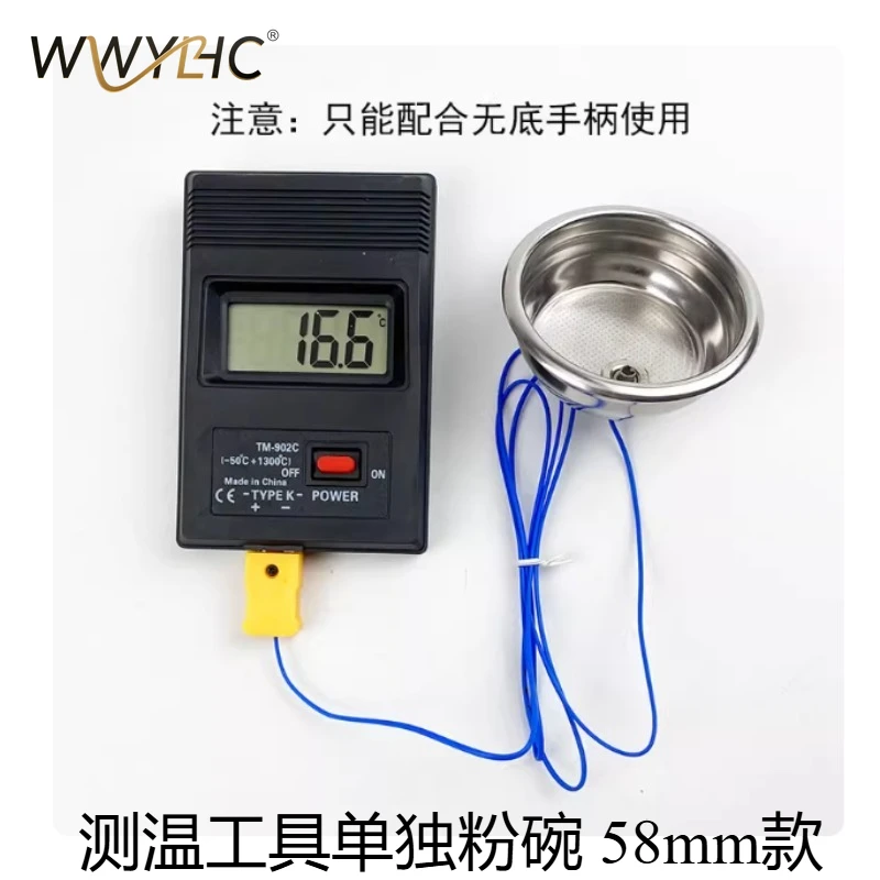 

Suitable For Coffee Machine Pressure Measurement Handle E61 Cooking Head Powder Bowl Pressure Gauge