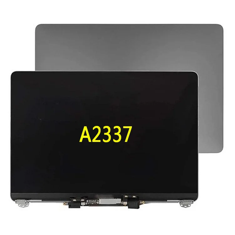 Adequado para macbook pro 13 polegadas a2337 tela lcd para laptop, com moldura na metade superior