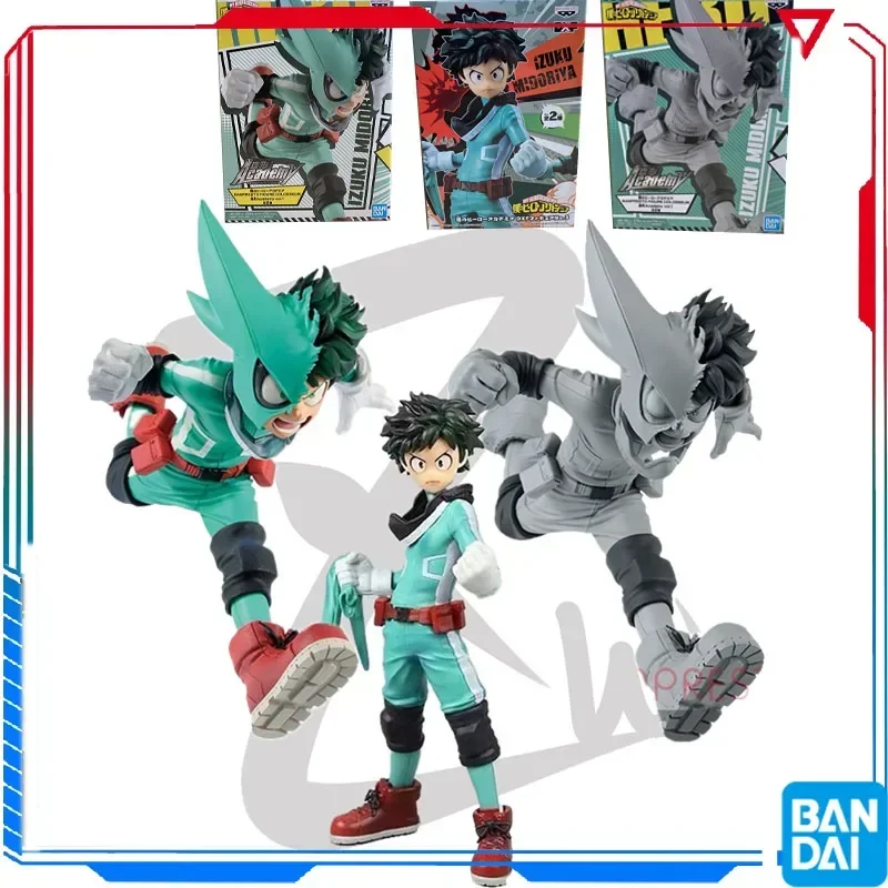 

Bandai Banpresto Anime My Hero Academia Izuku Midoriya PVC Anime Action Figure Toys Christmas Gift Collectible Model Ornaments