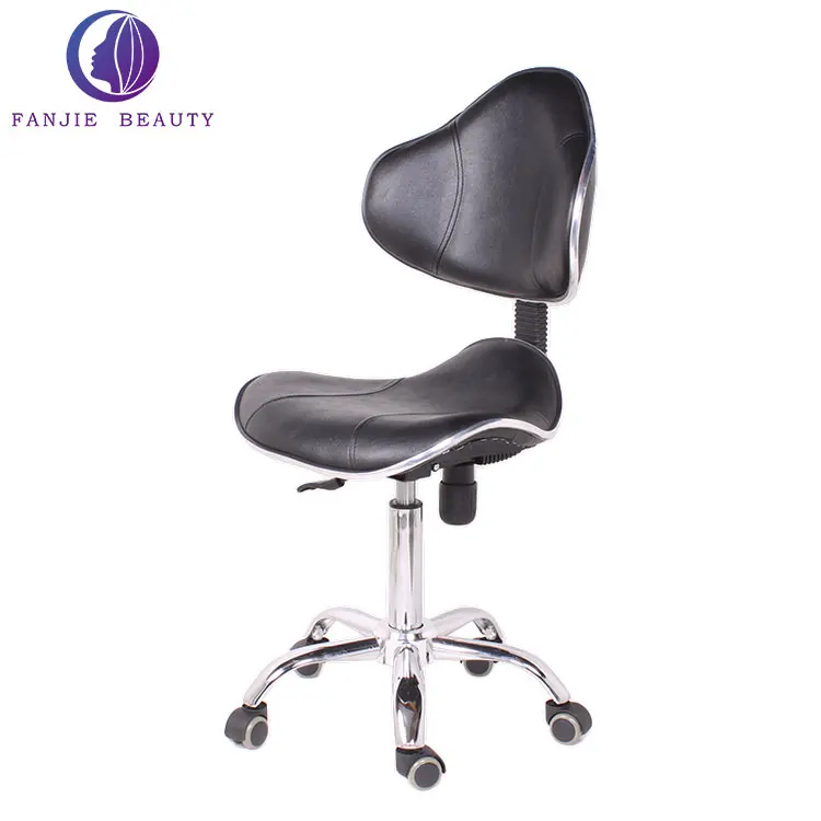 Premium Quality Adjustable Barber Chair Stool Beauty Salon Leather Stool Hair Cutting Stools