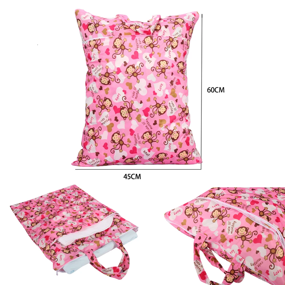 Bolso del Tesoro de mamá para mujer, bolsa de compras de viaje, plegable, reutilizable, doble bolsillo, maternidad, con asa, 45x60cm