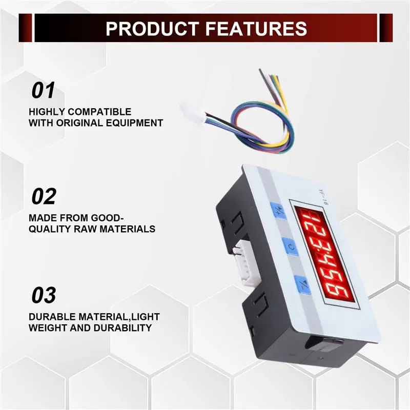 Aug. Digital Counter Module DC/AC5V-24V Hour Meter Mini Calculator Electronic Totalizer With NPN And PNP Signal Interface