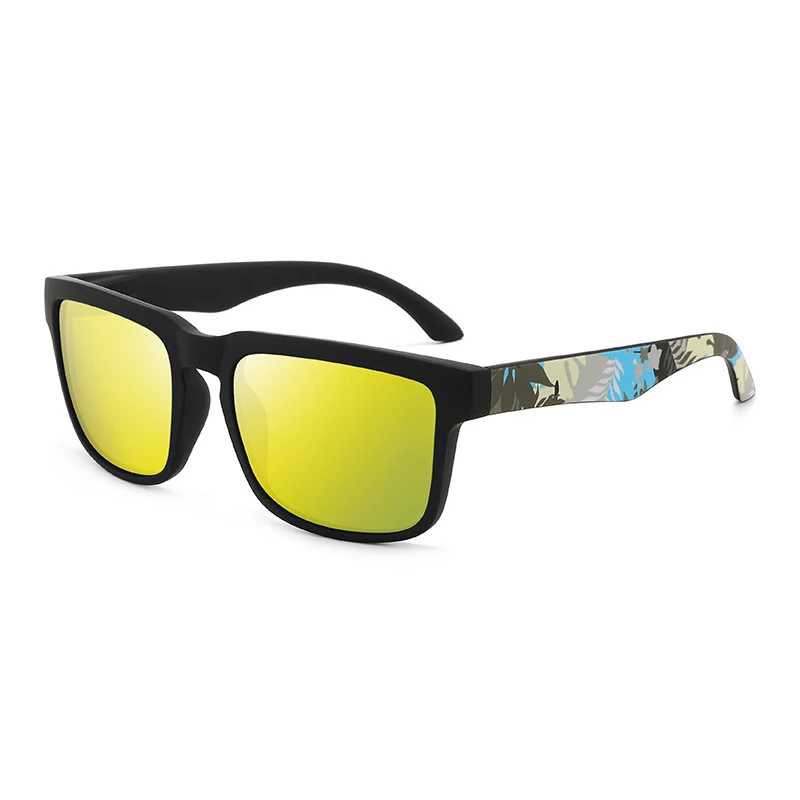 Modische Quadratische Polarisierte Sonnenbrille für Männer und Frauen Stilvolle Fahr-, Angel-, Wander-, Lauf- und Outdoor-Sportbrillen