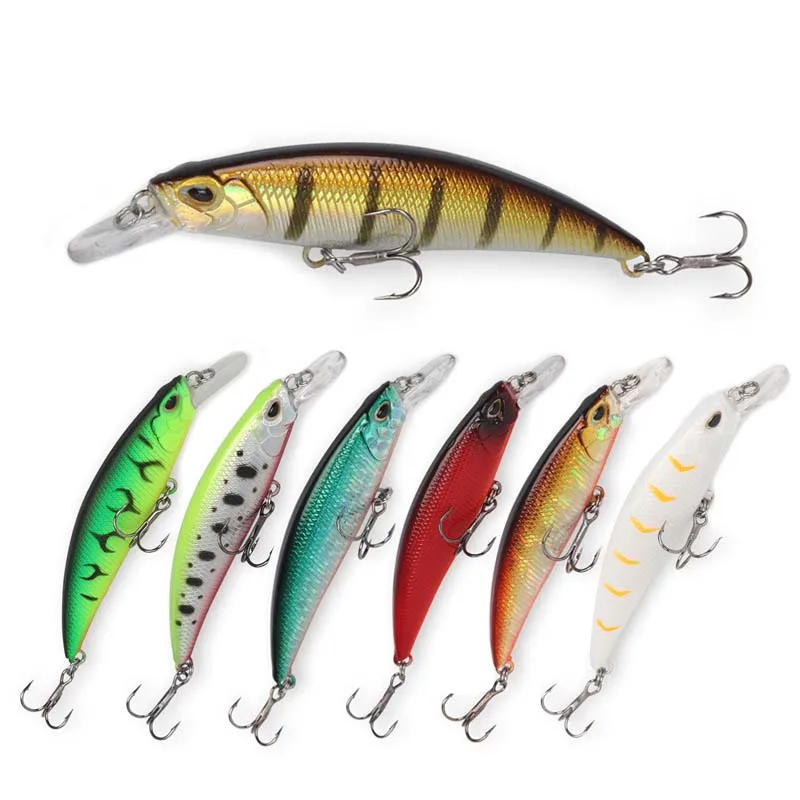 

Fishing Lure Mini Minnow Fishing Lures 10G/80mm Artificial Swimbait Sink Fishing Tackle Hooks Simulation Attract Small Fish