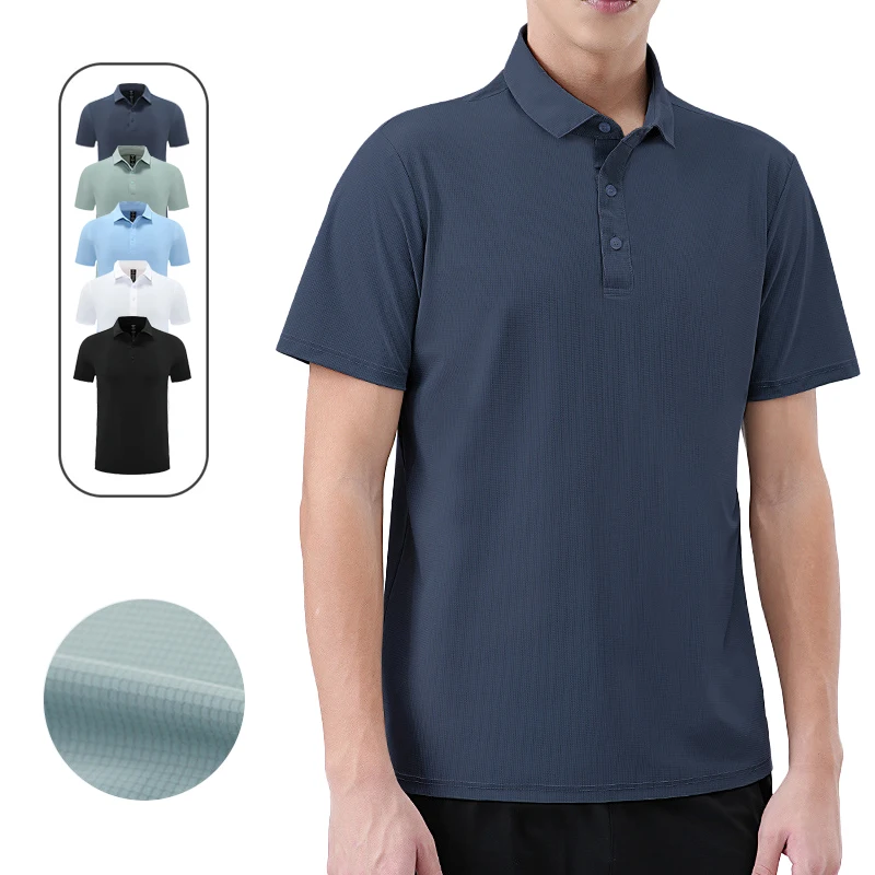 (M-3XL) Polos de secado rápido para hombre, camiseta de entrenamiento para gimnasio, camisetas de entrenamiento, uniformes de equipo deportivo que absorben la humedad, manga corta