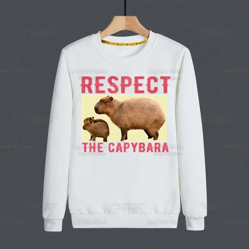 Capybara Divertenti Felpe con cappuccio Donna/Uomo Moda Animale OK I Pull Up Felpa Vendita calda Abbigliamento casual