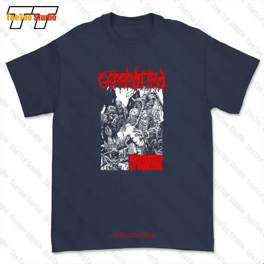 Gorerotted Mutilated(Carcass Exhumed The Rotted Death Metal) T-shirt Tee U97H