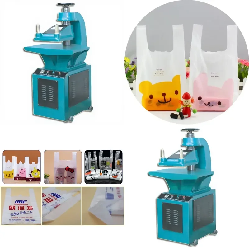 for Songsheng SS-P80 Hydraulic Punching Machine for T-shirt Single Punch 50kN Motor CE ISO9001-2000 Certified Easy to Operate