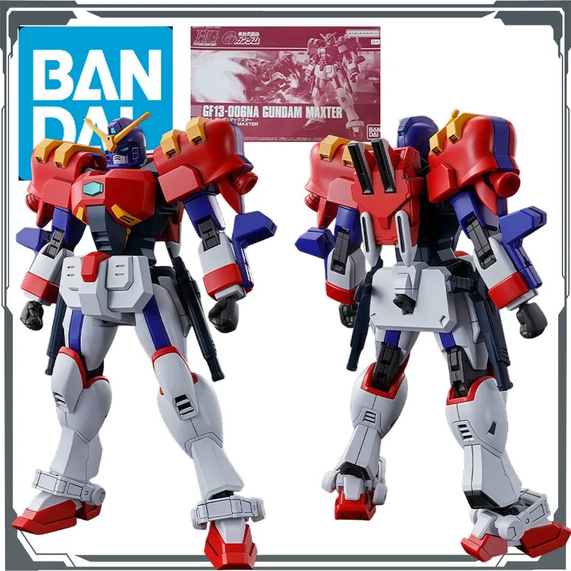

Оригинальный набор для сборки модели Bandai GUNDAM HG GF13-006NA Gundam Max Star 1/144, аниме-фигурка, игрушки для сборки, подарки для мальчиков
