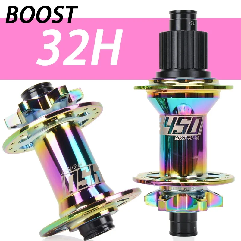 

KOOZER 450 32H Boost Mtb Hubs Cr-Mo Steel Axle 120 Click Hubs 15x100 110 142 148 THRU HG XD MS Аксессуары для велосипеда