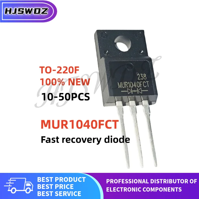 10/50Pcs 100% New MUR1040FCT 1040FCT MUR1040CT MUR1040 Fast recovery diode TO-220F