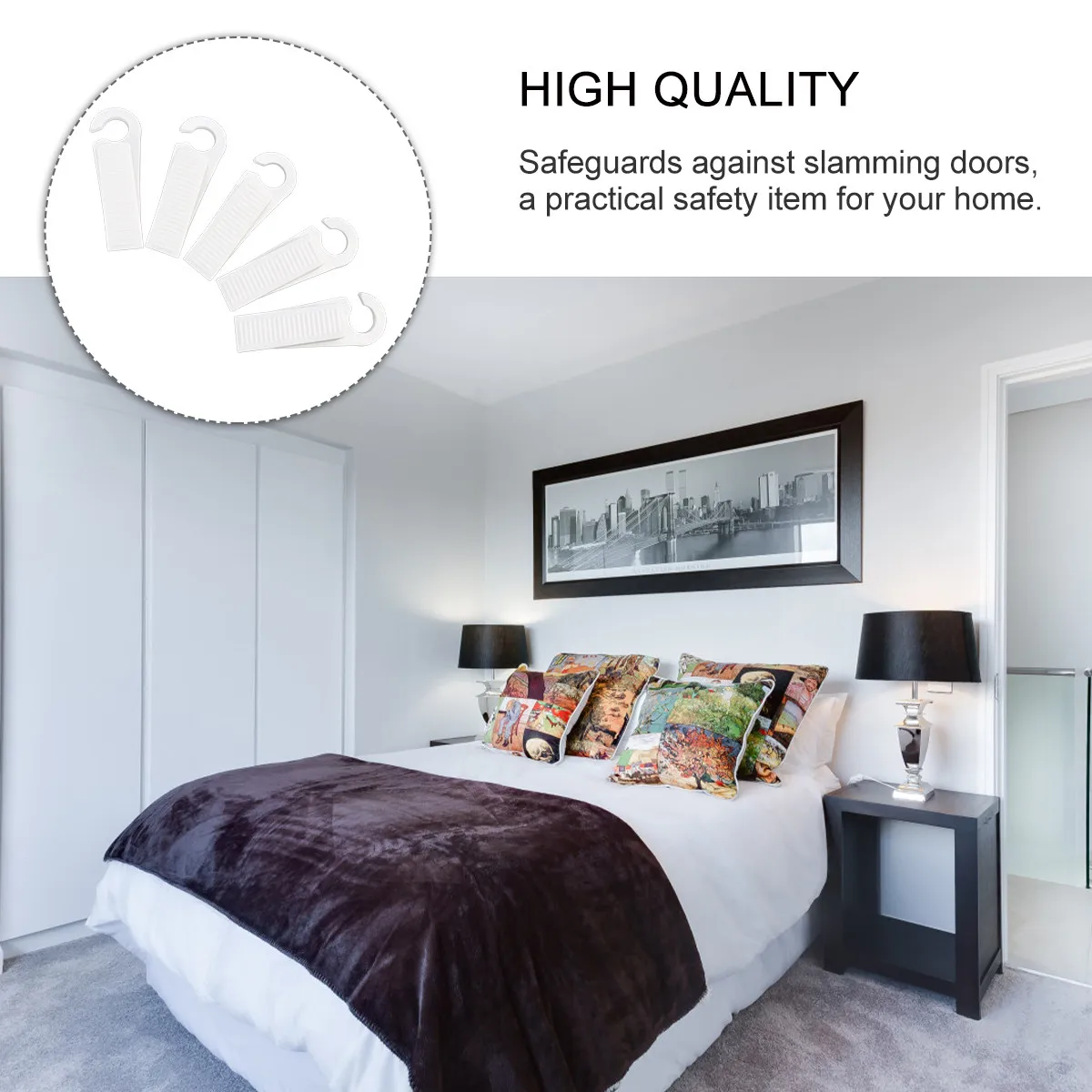 

10 шт. Экологичные бесшумные дверные клинья-ограничители для дома, для безопасности детей, защита от ударов и защемления пальцев, напольные буферы