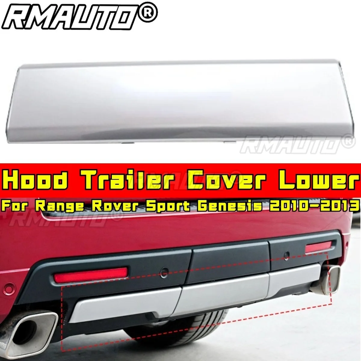 

Крышка прицепа на капот, нижняя крышка прицепа, буксировочная защита, комплект кузова для Land Range Rover Sport Genesis 2010-2013, автомобильные аксессуары