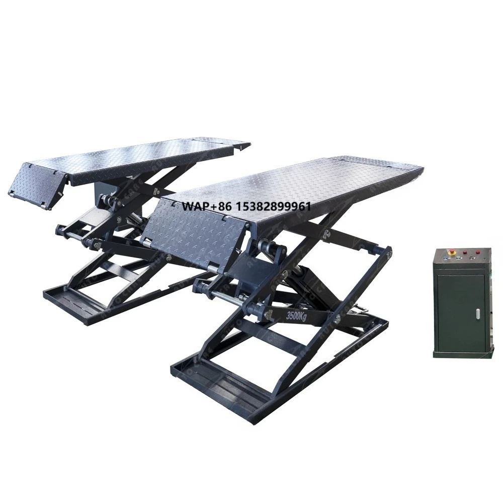 Manufacturer Direct Wholesale Car Lift Scissor Hydraulic Hoist with a Lifting Capacity of 3000KG for Car Maintenance and Repair