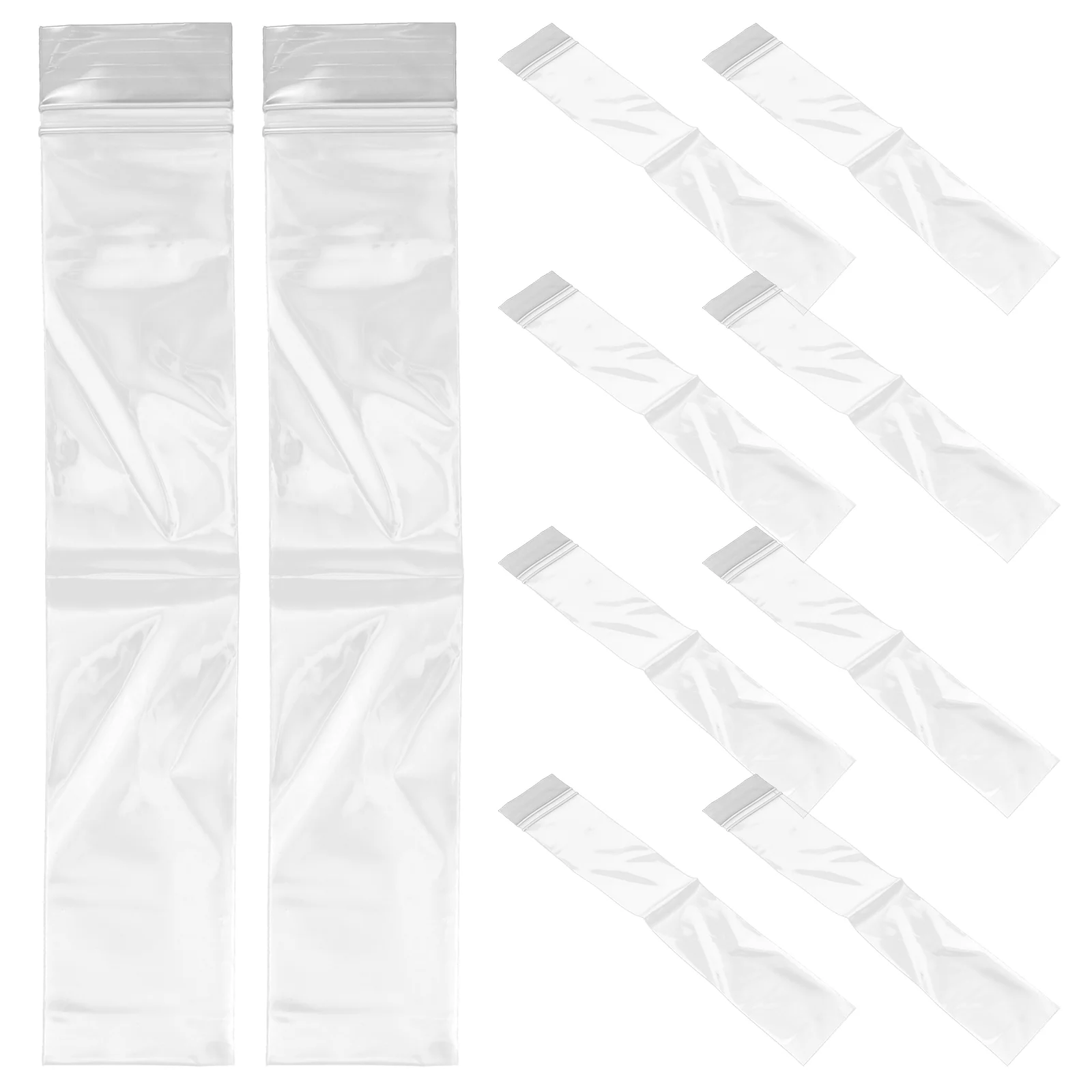 100PCS Leak-Proof Freezer Pop Bags Ice Popsicle Mold Bags Freezer Tubes with Double Leak-proof Zip Seals Ice Popsicle Mold Bags