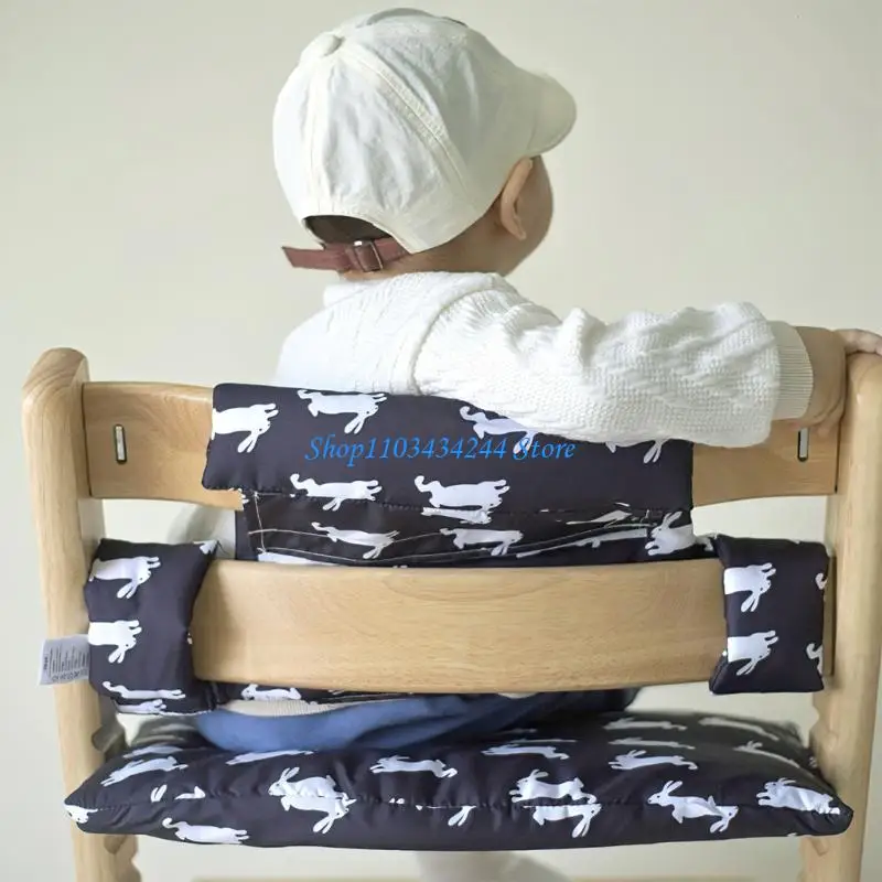 

Detachable Back Cushion Pad Nonslip Dinning Chair Cushion Cotton Breathable