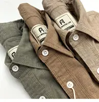 Camisas de lino y algodón para hombre, blusa holgada de manga larga, con botones y bolsillo en el pecho, estilo Harajuku, informal y sencillo, Color vendido