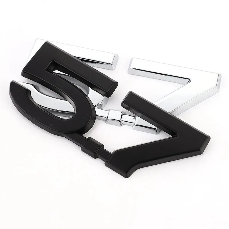 

3D Metal Car Emblem Badge Body Trunk Decals Sticker For Jeep Dodge 5.7 LITER HEMI Logo Ram 1500 2500 3500 Challenger Charger
