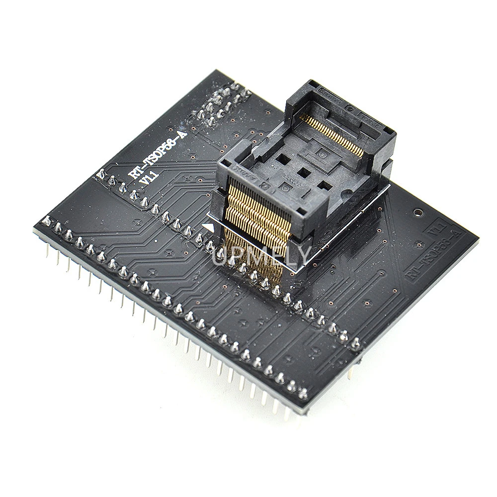 TSOP56 Adapter Socket for RT809H Programmer RT-TSOP56-A V1.1 High Quality Eletronic Board Fast Programming Test Chips Best Price