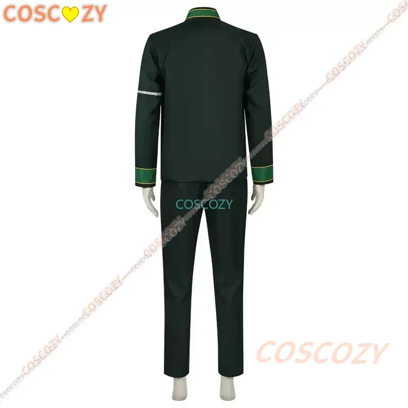 Anime Cosplay Wind Breaker Kyotaro Sugishita Cosplay Costume High School Uniform Coat Jacket Shirt Pants Belt Green Con Suit Boy