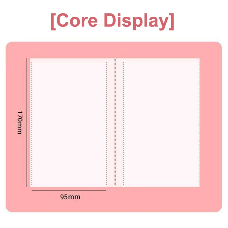 High-appearance-level Cash Storage Book Folder, Large-capacity Multi-functional Storage Book