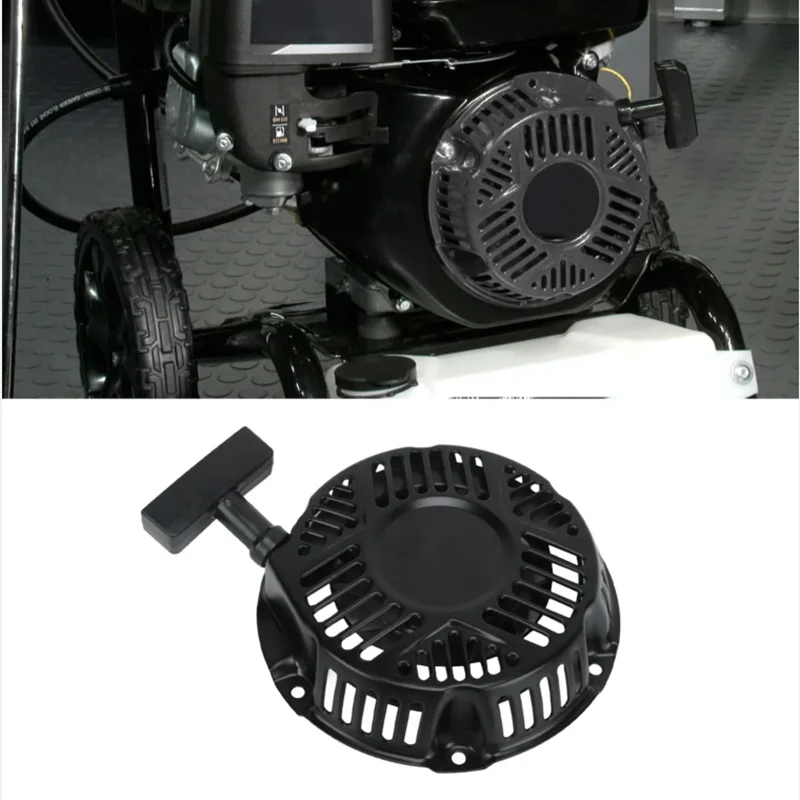 Imagem -05 - Recoil Preto Pull Starter para Briggs e Stratton 590607 797276 163cc 196cc 208cc 130g32 10r232 Cr950 Motores Xr550