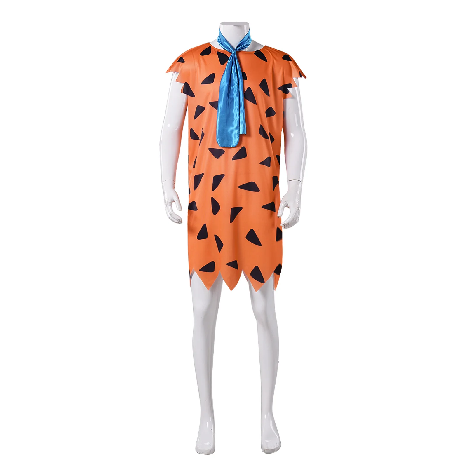 The Flintstones Fred Flintstone Costume for Adult Flintstones Fancy Dress Up Halloween Costume Mens Caveman Costume