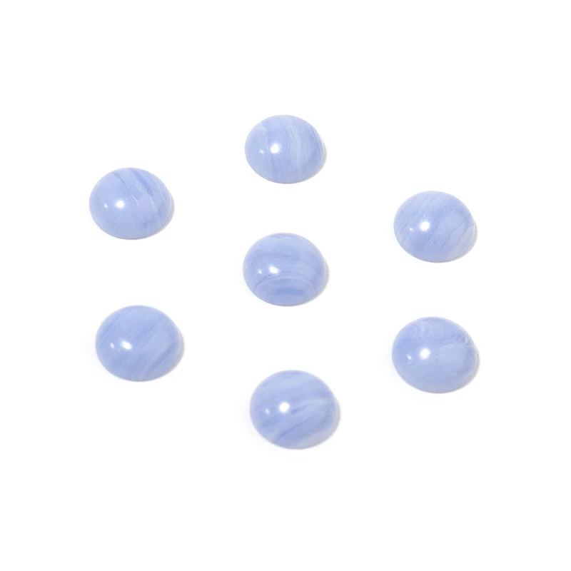 10pcs Round Onyx Cabochons for DIY Jewellery Making