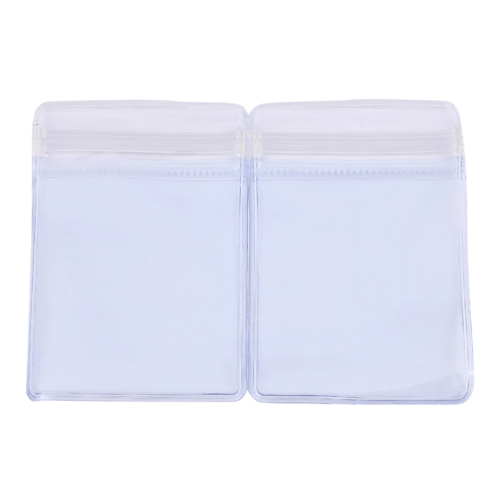 

50pc 6x4cm Zipper Closure bags clear poly bag reclosable plastic small baggies