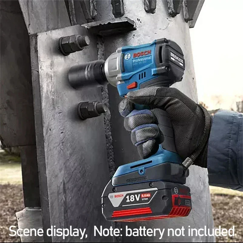 BOSCH GDS 18V-350 Cordless Impact Wrench 3-Gear Torque Adjustment Impact Driver Torque Wrench Bosch Power Tools