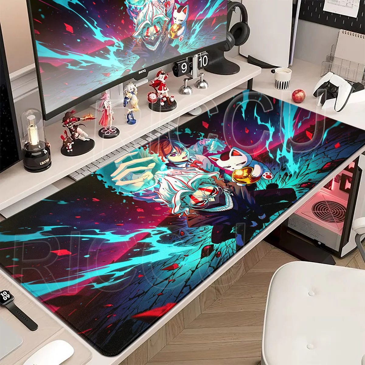 D-Dandadan Mouse Pad Laptop Ayase Momo Takakura Ken Seiko Kawaii Mousepad XXL  Anime Keyboard Rug PC Gamer Cabinet HD Desk Mat