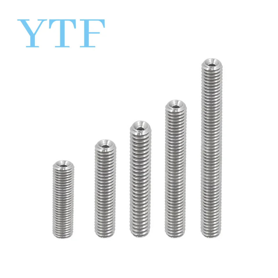 3D Printer Parts  MK8 M6 1.75mm Filament Stainless Steel Throat PTFE Tube Nozzle Extruder Tube