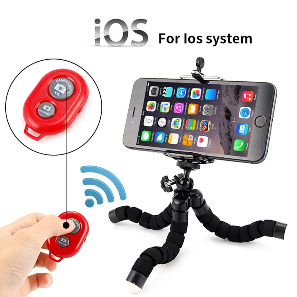 Multi Color Smart Phone Selfie Stick Bluetooth Shutter Release Remote Control Wireless Shutter